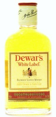 Dewar's " White Label " Blended Scotch Whisky - 200 ml (40% vol)