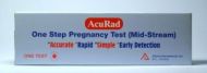 AcuRad One Step Pregnancy Test (Mid-Stream) - 1 Test