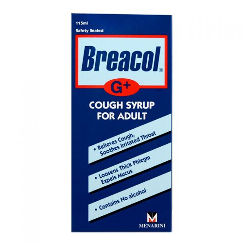 Breacol G+ Cough Syrup For Adult - 115 ml