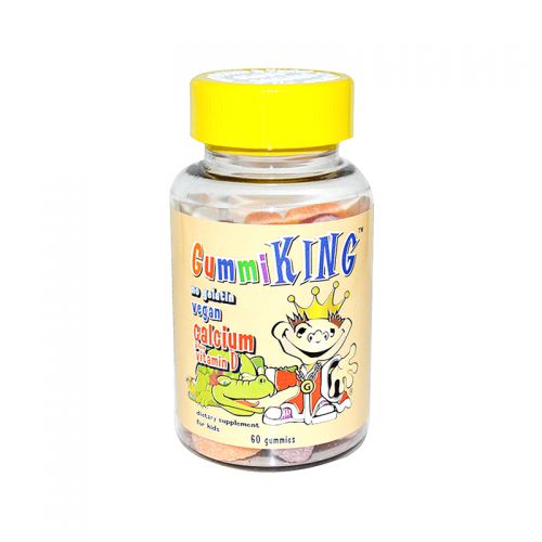 Gummi King Calcium plus Vitamin D - 60 Gummies