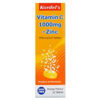 Kordel's Effervescent Vitamin C 1000mg + Zinc - 10 tablets