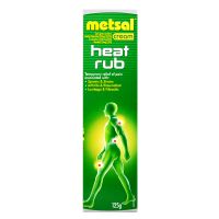 Metsal Cream Heat Rub - 125g