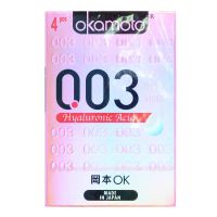 Okamoto 0.03 Hyaluronic Acid  Condom - 4 Pieces