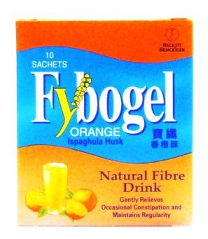 Reckit Benckiser Fybogel Orange Ispaghula Husk - 10 Sachets