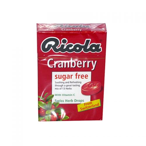 Ricola Cranberry Swiss Herb Lozenges - 45gm