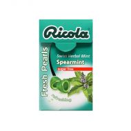 Ricola Fresh Pearls Spearmint Swiss Herbal Mint - 25gm