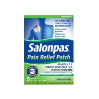 Salonpas Pain Relief Patch - 5 Patches (7cm X 10cm)