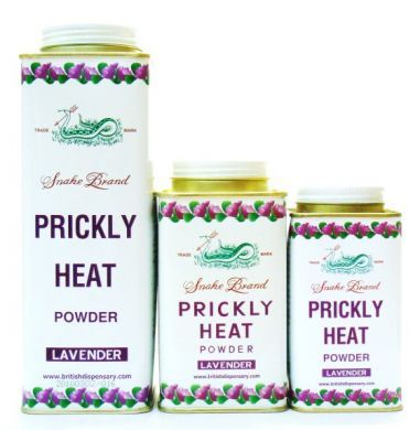 Snake Brand Prickly Heat Powder Lavender - 100 gm