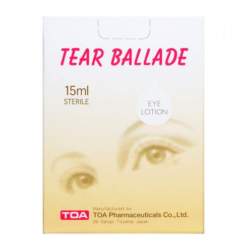 TOA Tear Ballade Eye Lotion - 15ml Sterile