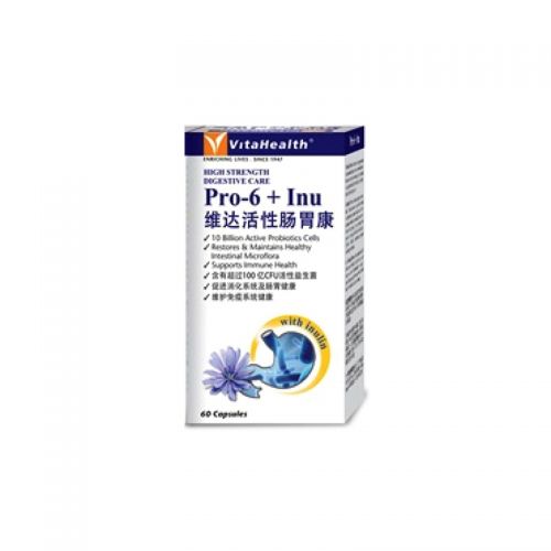 Vtahealth Pro-6 + Inu - 60 Capsules