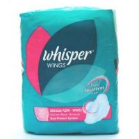 Whisper Wings Regular Flow - 20 Pads